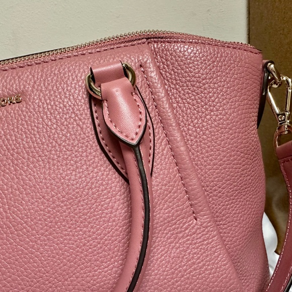 EUC Michael Kors Sienna Medium Pebbled Leather Satchel - Picture 7 of 12